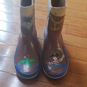 Kidorable pirate rain boots big kids 2